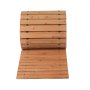 VEVOR Wooden Garden Pathway, 24 ft L x 17 in W, Non-Slip Straight Garden Walkway, Roll Out Cedar Outdoor Walkway Path with Wire Rope Connection, Decorative Garden Paver for Backyard Wedding Party