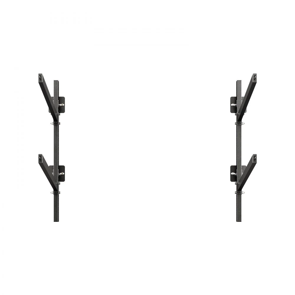 VEVOR Kayak Storage Rack for 2 Kayaks, Holds 90.7 kg, Heavy Duty Adjustable Wall Mount Stand for Indoor Outdoor Garage Shed Dock, Storage Holder for Canoe, Small Boat, SUP, Surfboard & Paddleboard