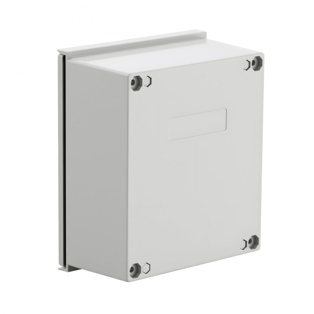VEVOR NEMA Fiberglass Enclosure, 30x25x14 cm NEMA 4X Fiberglass Electrical Box, IP66 Waterproof & Dustproof, Outdoor/Indoor Electrical Junction Box, with Mounting Plate