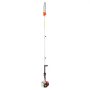 VEVOR Gas Pole Saw, 33CC 2 Stroke Gas Powered Pole Saws with 35.6 cm Cutting Bar, Cordless Tree Trimmer with 850ml Fuel Tank, 2.2 to 2.94 m  Extendable, Powerful Chainsaw for Tree Trimming Pruning