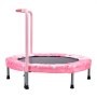 VEVOR 36" Kids Trampoline, 3FT Indoor Outdoor Trampoline, Foldable Mini Trampoline with Handle, Rebounder Trampoline for Toddlers, Birthday Gift for 3+ Years Children, Boys Girls for Fun, Red