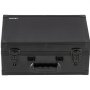 VEVOR gradert kortboks, 4 rader, 120 PSA-plateoppbevaringsboks med sikker lås, baseball-sports samlekortholder med 12 skilleark, nøkkel, rommer 95 SGC, 85 BGS, 435 topplastere og 999+ løse kort