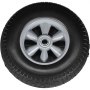 VEVOR Solid PU Run-Flat-dekkhjul, 25,4 cm, 2-pakning, 81,6 kg dynamisk belastning, 99,8 kg statisk belastning, punkteringsfrie slangeløse dekk og felger for håndtralle, nyttevogn, traller, hagevogner, diverse vogner