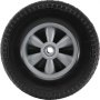 VEVOR Solid PU Run-Flat-dekkhjul, 25,4 cm, 2-pakning, 81,6 kg dynamisk belastning, 99,8 kg statisk belastning, punkteringsfrie slangeløse dekk og felger for håndtralle, nyttevogn, traller, hagevogner, diverse vogner