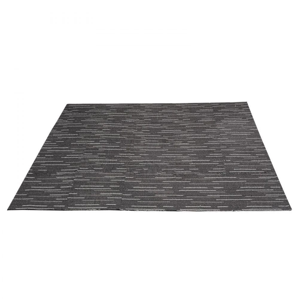 VEVOR Teppefliser Gjenbrukbare 610x610 mm, 24 stk. Modulært teppe firkantet teppe, kommersielt gulvteppe mykt polstret for sømløst trekk 8,9㎡, enkel gjør-det-selv-utskifting for stue soverom kontor innendørs, grå
