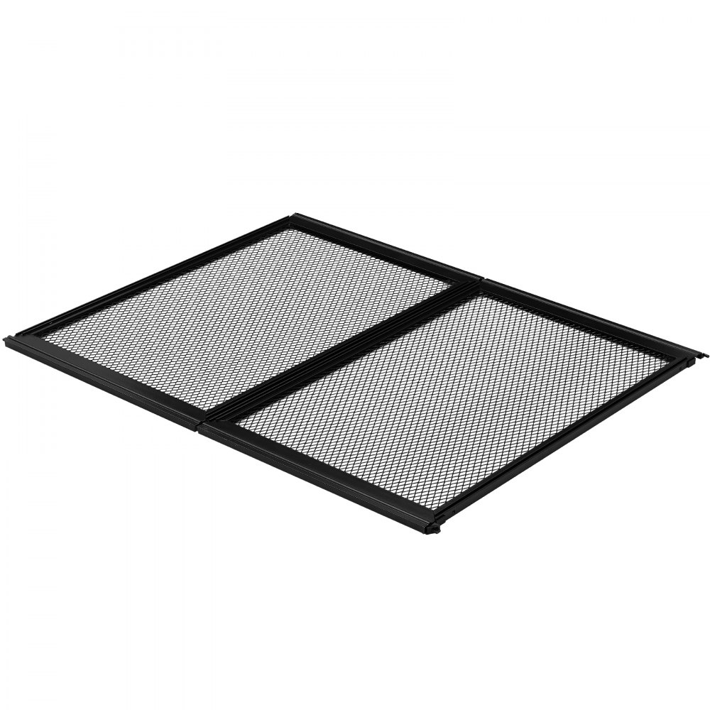 VEVOR RV-skjermdørbeskytter, 622,3 x 508 mm dørgitter, enkel å installere og demontere, forsterket pustende beskyttelsesnett, aluminiumslegering campingvogn inngangsbeskytter for kjæledyrbeskyttelse, svart