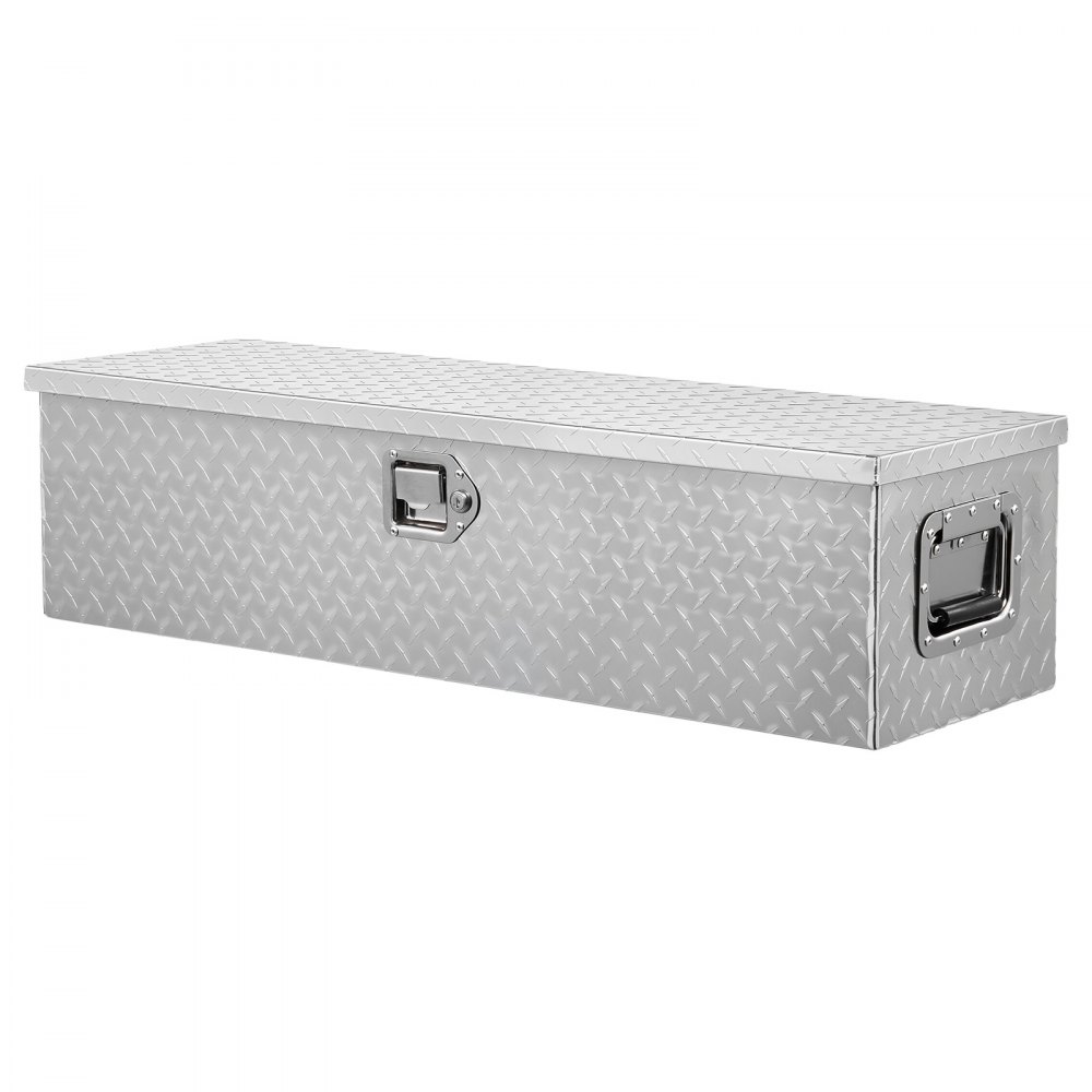 VEVOR 990 x 330 x 254 mm verktøykasse for lastebillasteplass, låsbar 83 l lastebilboks verktøykasse oppbevaringsboks, 39 kg lastekapasitet verktøykasseorganisator for bobil, bil osv.