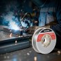 VEVOR Flux Core MIG Welding Wire, E71T-11 0.9mm 4.5kg, Gasless Mild Steel Welding Wire with Low Spatter for All Position Arc Welding, Self-Shielded for Outdoor Use