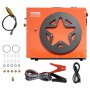 VEVOR PCP Air Compressor, 4500PSI/30Mpa Portable PCP Airgun Compressor - Built-in Water and Fan Cooling System, Auto-Stop | DC12V/AC230V Paintball Tank Compressor for Air Rifle, Scuba Diving Bottle