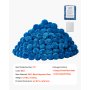 VEVOR bassengfilterballer for sandfilter, 1,8 kg/4 lbs, filterballer erstatter bassengfiltersand, gjenbrukbart blått polyesterfiberfiltermedium med vaskepose, for svømmebasseng akvarium over bakken
