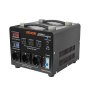 VEVOR spenningstransformator, 5000VA, kraftig opp-/nedtransformator, 110V til 220V og 220V til 110V, med 3 amerikanske stikkontakter, 3 EU-stikkontakter, LCD-skjerm, sikringsbryterbeskyttelse