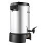 VEVOR Commercial Coffee Urn, 42 Cup 6.3L Hot Beverage Dispenser with Dripless Faucet, 1190W Quick-Brewing Coffee Maker, Automatic Temperature Control, for Catering, Party, Church & Restaurant