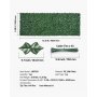 VEVOR Ivy Privacy Fence, 1 x 4m Artificial Green Wall Screen, Greenery Ivy Fence with Mesh Cloth Backing and Strengthened Joint, Faux Hedges Vine Leaf Decoration for Outdoor Garden, Yard, Balcony