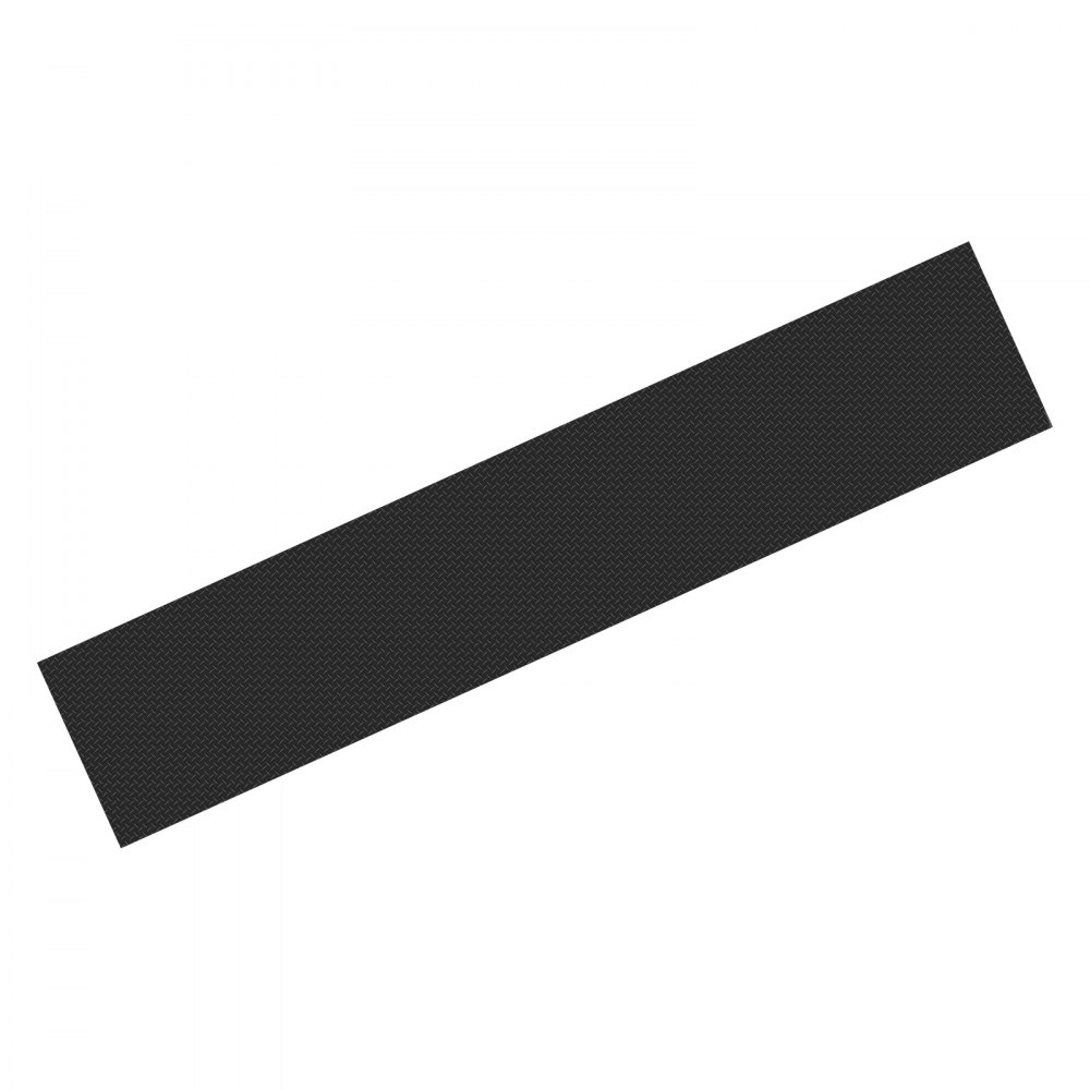 VEVOR garasjegulvrull, 1,22 x 6,1 m garasjegulvmatte, 3 mm fortykket gummi diamantplate gulvbeskyttelsesmatte, sklisikker, slitesterk, vanntett, enkel å rengjøre for lager, treningssentre, tilhenger, svart