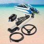 VEVOR Hydraulic Outboard Steering Kit 300HP, Hydraulic Steering Kit Helm Pump, Hydraulic Boat Steering Kit with 16 Feet Hydraulic Steering Hose for Boat Steering System