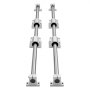 VEVOR Linear Rail Kit, SFC25, 2Pcs 1000 mm (39.4 inch) Linear Motion Guide Rails and 4Pcs Bearing Slide Blocks, for DIY Engraving Machine Lathe Milling Machine Slides, DIY Training Rocker Plate