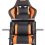 VEVOR racingrattstativ, kraftig simulatorcockpitrattstativ med dobbel skinne og dobbel arm, passer til Logitech G25, G27, G29, G920, G923, Thrustmaster T300RS, TX F458, T500RS, T3PA-PRO (F1/GT) og CSR-pedaler