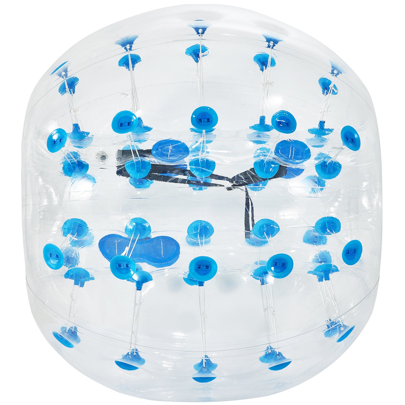 Nadmuchiwany zderzak 1,5 M Body Zorb Ball Football Bubble Blue Clear