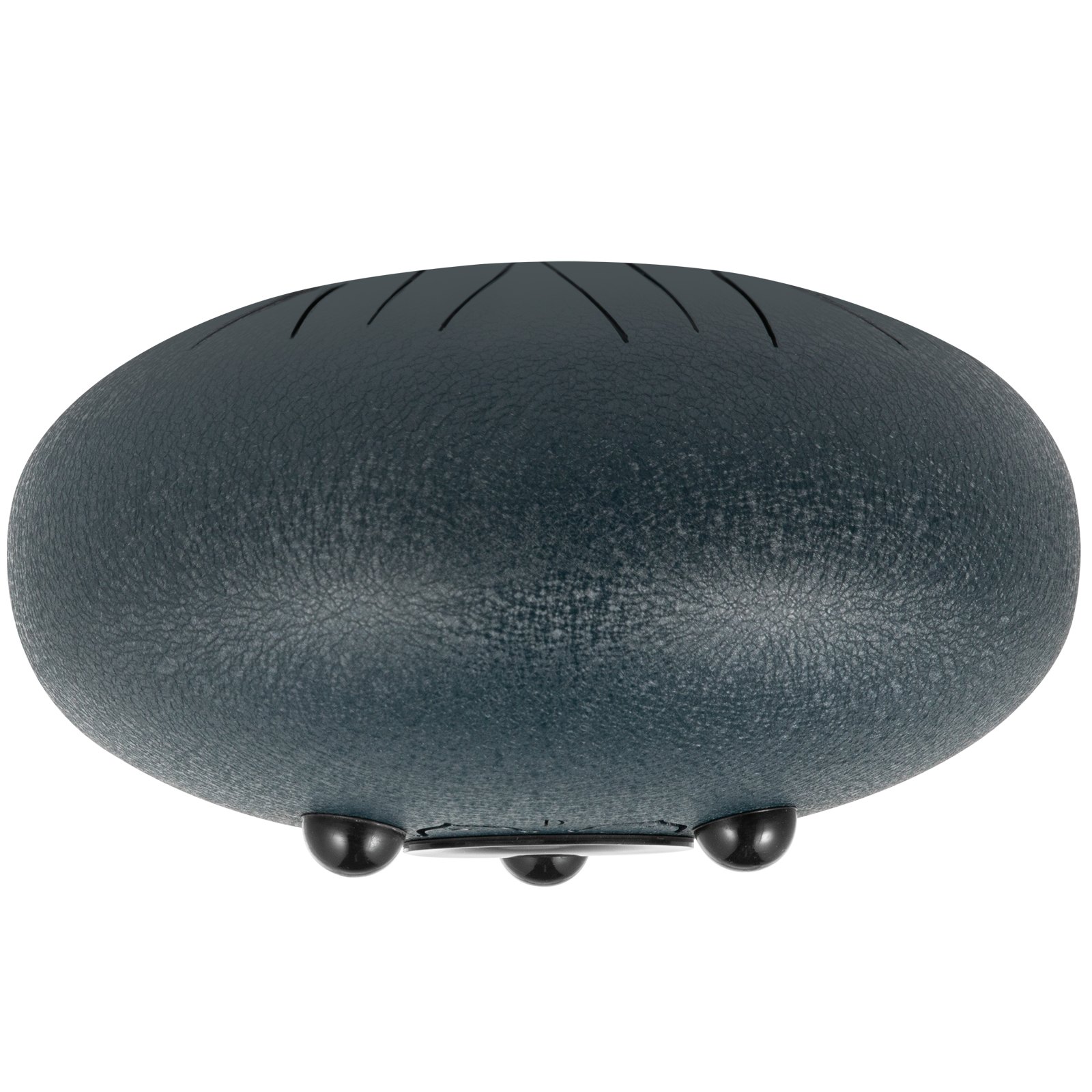 VEVOR Stalowy bęben ręczny 10'' 11 tonów Steel Tongue Drum Handpan Steel Pan Lotus Blossoms Granatowy