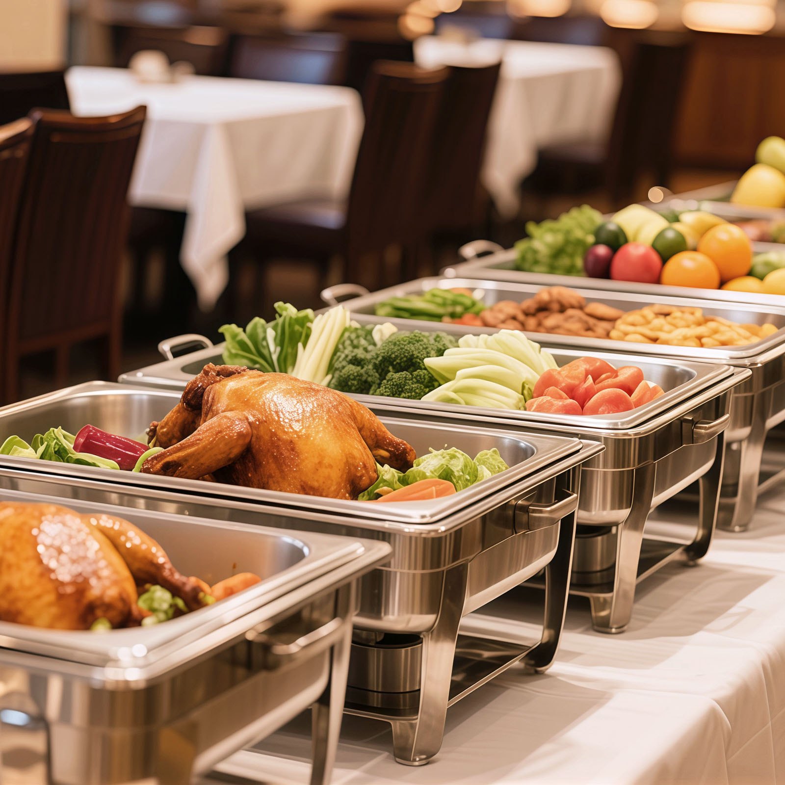 VEVOR Gastronorm Pojemnik Hotelowy (rozmiar 1/2) 4 sztuki, 3,8 l, Pojemniki wielokrotnego użytku (głębokość 63,5 mm), Pojemnik ze stali nierdzewnej do przechowywania żywności cateringowej, Tacka do panierowania, Pojemnik na żywność na przyjęcia, bufet restauracyjny