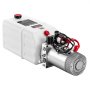 Agregat hydrauliczny VEVOR, pompa hydrauliczna 1600 W 7 Qt 3,4 l/min, jednostronnego działania, do wind załadowczych, stołów podnośnikowych nożycowych, przenośników kubełkowych, ciśnienie nadmiarowe 22 MPa, zawór nadmiarowy ciśnienia, regulator ręczny, montaż poziomy