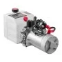 VEVOR 4 L Hydraulic Power Unit, Single Acting Dump Trailer Pump, 22 MPa Max Relief Pressure & 3.4 L/min Flow Rate, DC 12V Hydraulic Pump with Metal Reservoir for Dump Trailer Car Lifting