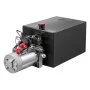 VEVOR 20 L Hydraulic Power Unit, Double Acting Dump Trailer Pump, 22 MPa Max Relief Pressure & 3.4 L/min Flow Rate, DC 12V Hydraulic Pump with Metal Reservoir for Dump Trailer Car Lifting
