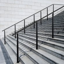 Słupek balustrady kablowej VEVOR 106,7x3x5cm 30° Otwory 1 sztuka 1JZLGZXHS106VRA3X001V0