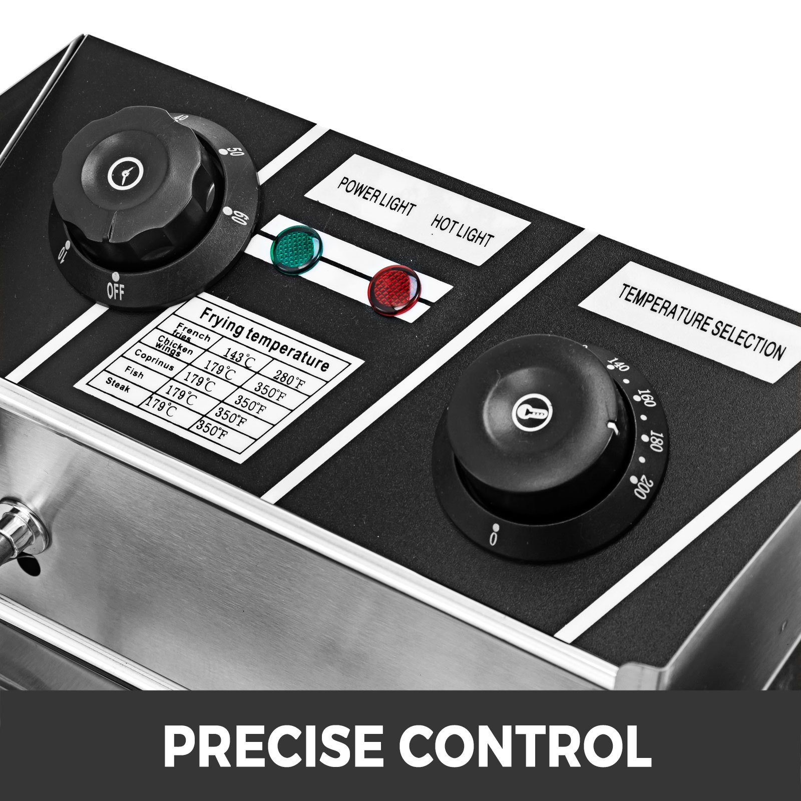 Elektryczna profesjonalna frytkownica podwójna 20L 5KW z timerem