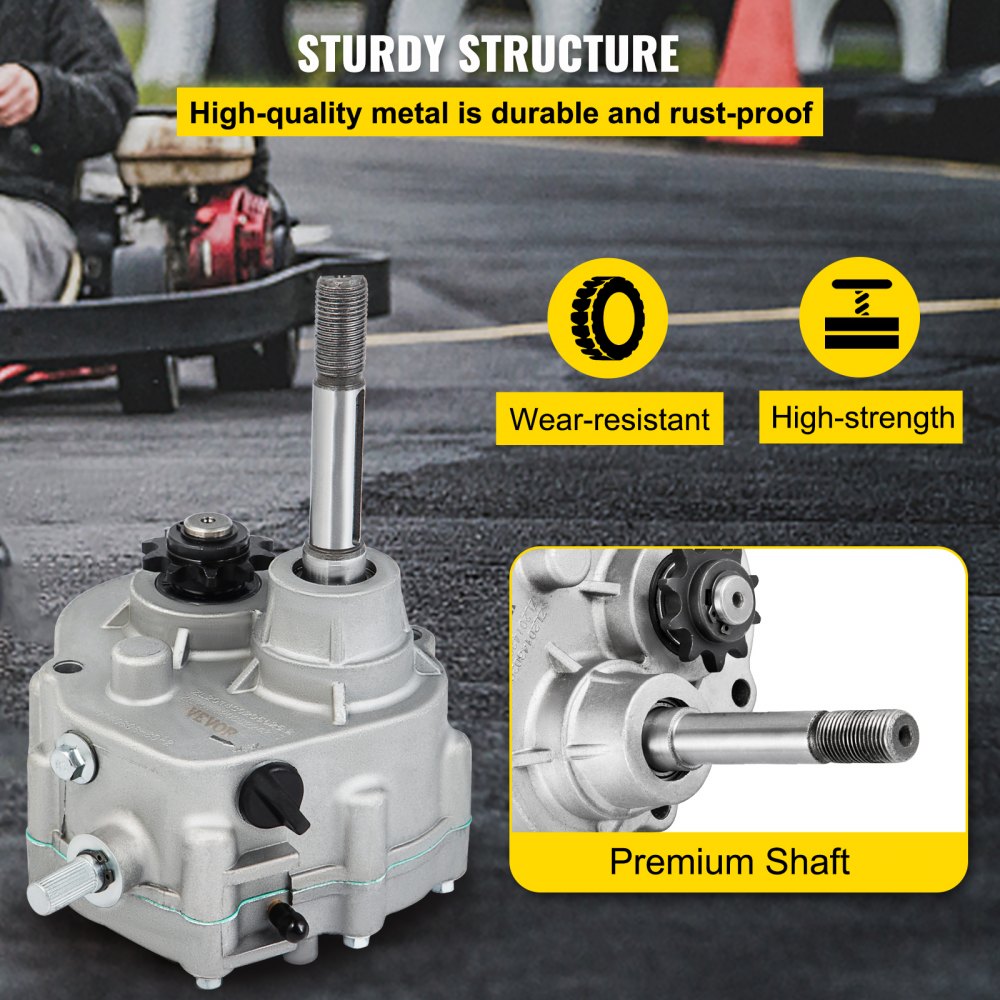 Skrzynia biegów do przodu i tyłu do gokarta dla silnika 2HP - 7HP 40/41 10T lub 12T TAV30