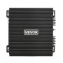 Wzmacniacz samochodowy VEVOR 2-kanałowy, wzmacniacz mocy mostkowy klasy AB, maks. 2 x 300 W przy 4 omach / 2 x 600 W przy 2 omach, wzmacniacz o wysokiej wydajności do SUV-ów, pick-upów i pojazdów terenowych, wzmacniacz audio wielokanałowy