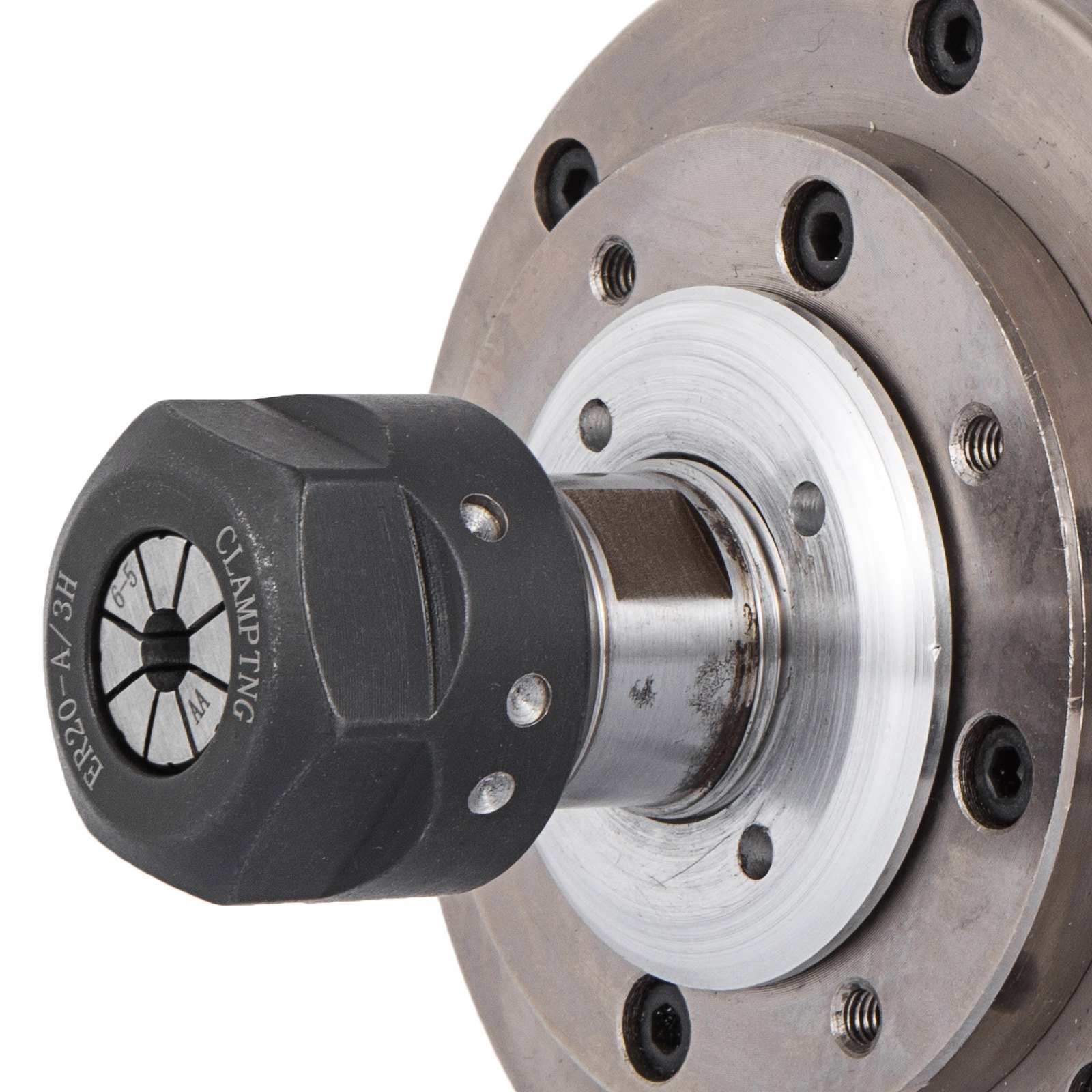 Silnik wrzecionowy VEVOR 3KW chłodzony wodą φ 100x220mm, 220-250V 400Hz, 8000-24000RPM z 4HP 3KW 13A Przetwornica częstotliwości 208-240VAC Falownik 3-fazowy SPWM Temperatura pracy -10-40℃ Wyświetlacz stanu