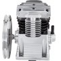 VEVOR Industrial 3 HP Air Compressor Head Pump Motor 8 bar Single-Stage Twin-Cylinder Aluminum Air Compressor Head Piston Pump with Splash Lubrication Single-Stage