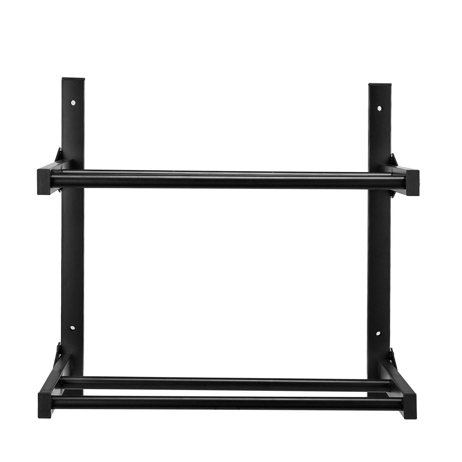 VEVOR 2-poziomowy stojak ścienny na filamenty, 445 x 290 x 425 mm, uchwyt na szpulę filamentu na kółkach, organizer na akcesoria do drukarek 3D do studia druku 3D, biura, warsztatu, czarny