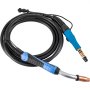 VEVOR MIG Welding Gun 4.6 m Torch Replacement Flexible Cable 250 A 60% Duty Cycle for Electric Welders Intensive Use Welding Industrial Environments Tough Construction