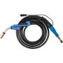 VEVOR MIG Welding Gun 4.6 m Torch Replacement Flexible Cable 250 A 60% Duty Cycle for Electric Welders Intensive Use Welding Industrial Environments Tough Construction