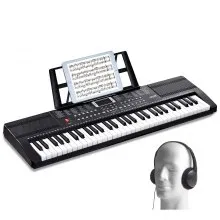 VEVOR Digital 61 Key Keyboard Pianino elektryczne Pianino cyfrowe 200 rytmów