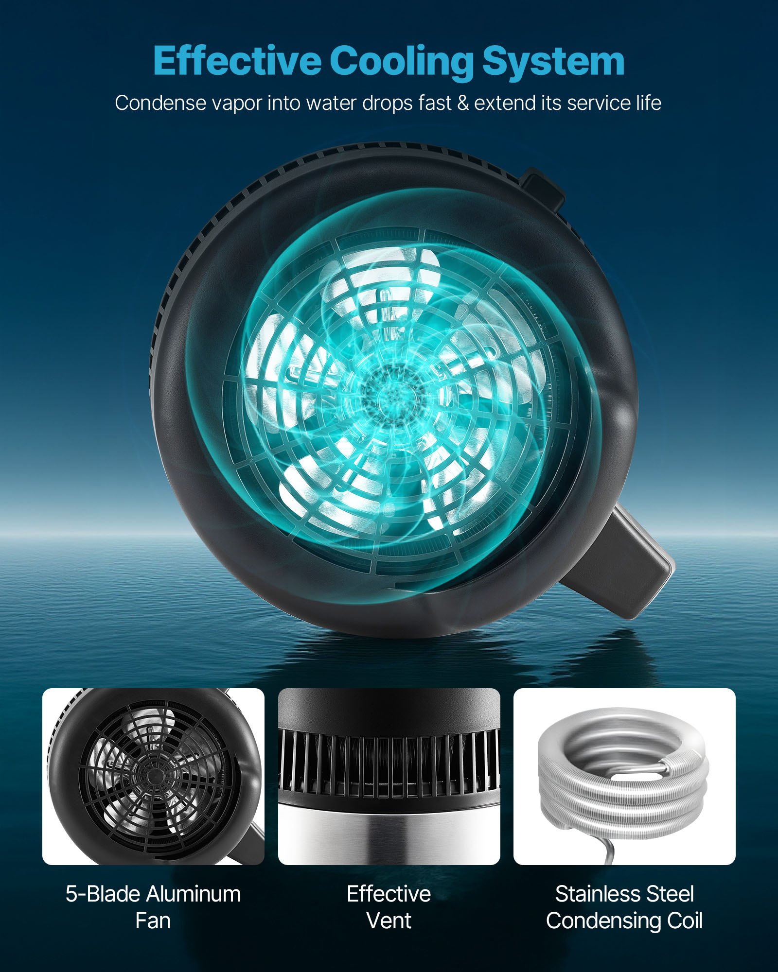 VEVOR Destylator wody 6 l, większy filtr do czystej wody, destylator szklany o mocy 900 W, urządzenie do wody pitnej z wnętrzem ze stali nierdzewnej do wytwarzania czystej wody, destylator wody srebrny