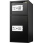 Sejf VEVOR z zamkiem elektronicznym na klucz, 4 mm, z zamkiem szyfrowym, 74 l, z solidnym żelazem, elektroniczny zamek do sejfu meblowego, z solidną konstrukcją stalową