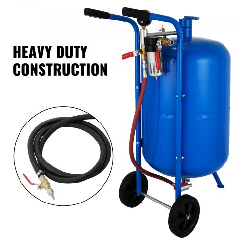 NOWOŚĆ Sandblaster Bead Pot Piaskowanie Śrutowanie Śrutowanie Piaskowanie 20 galonów/75L