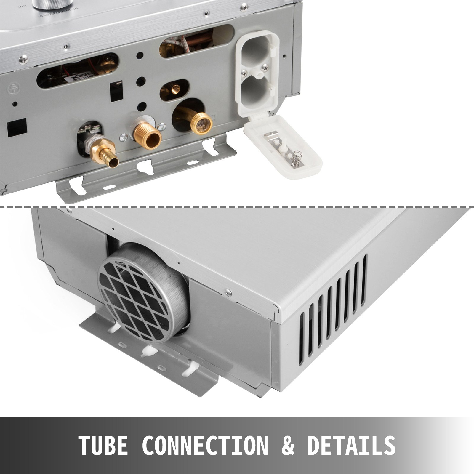 16KW 8L gazowy gaz ziemny bezzbiornikowy natychmiastowy podgrzewacz ciepłej wody kocioł łazienka prysznic