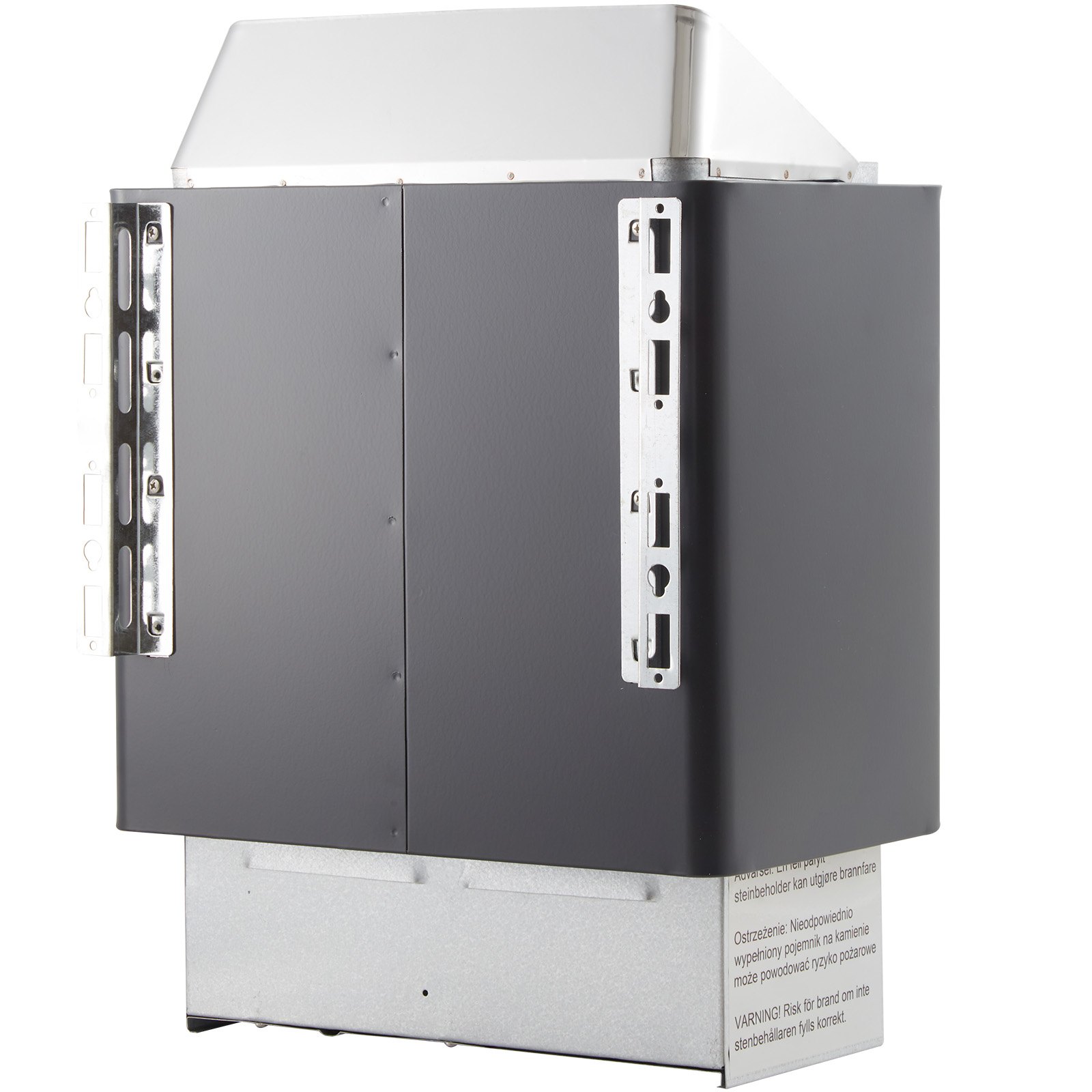 Piec do sauny VEVOR 9 kW, elektryczny piec do sauny 380 V - 415 V, piec do sauny ze stali nierdzewnej, 20 kg kamieni do sauny, elektryczny piec do sauny z 2 trybami (temperatura, czas), z zewnętrznym sterownikiem i czujnikiem temperatury 3M