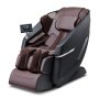 Fotel masujący VEVOR z elastyczną szyną SL, masażer shiatsu 3D całego ciała, funkcja Zero Gravity, 10–18 trybów automatycznych, ogrzewanie, głośnik Bluetooth, poduszka powietrzna i ekran dotykowy, 150 kg