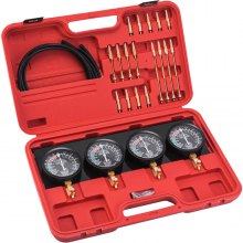 VEVOR Pompa Próżniowa Pro Fuel Vacuum Gaźnik Synchronizator Synchronizacji Carb Zestaw Wskaźników Gumowy Wąż