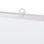 Tablica magnetyczna VEVOR z półką na pisaki 457 x 610 mm, tablica suchościeralna z 2 pisakami + 6 magnesami + 1 gąbką magnetyczną, tablica suchościeralna do notatek, do biura, szkoły itp.