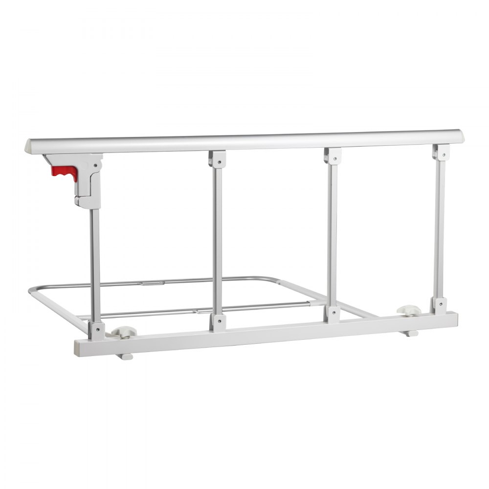 VEVOR składana barierka zabezpieczająca łóżko dla seniorów, 97 cm barierka zabezpieczająca łóżko z paskiem mocującym, zabezpieczenie przed upadkiem, ochrona krawędzi, barierka łóżka dla seniorów, pasuje do łóżek typu king-size, queen-size, pełnowymiarowych i pojedynczych