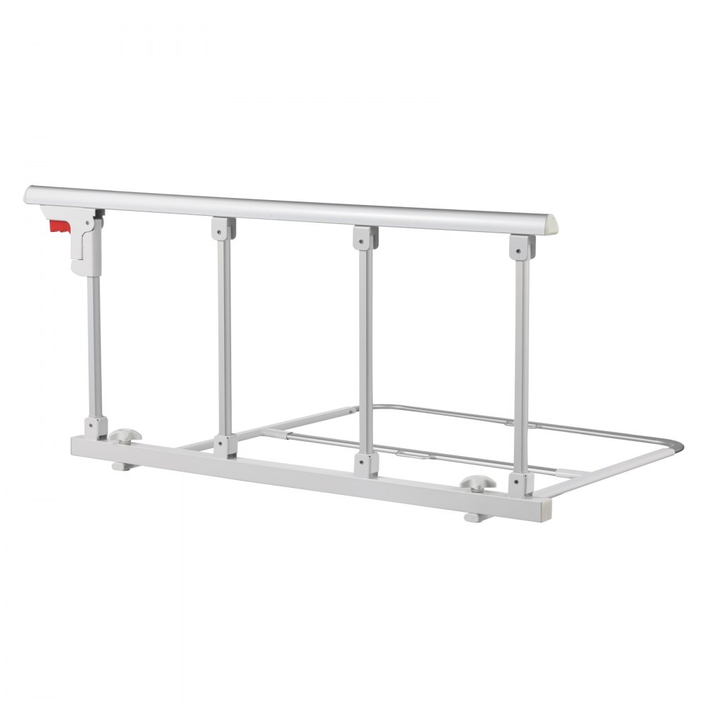 VEVOR składana barierka zabezpieczająca łóżko dla seniorów, 97 cm barierka zabezpieczająca łóżko z paskiem mocującym, zabezpieczenie przed upadkiem, ochrona krawędzi, barierka łóżka dla seniorów, pasuje do łóżek typu king-size, queen-size, pełnowymiarowych i pojedynczych