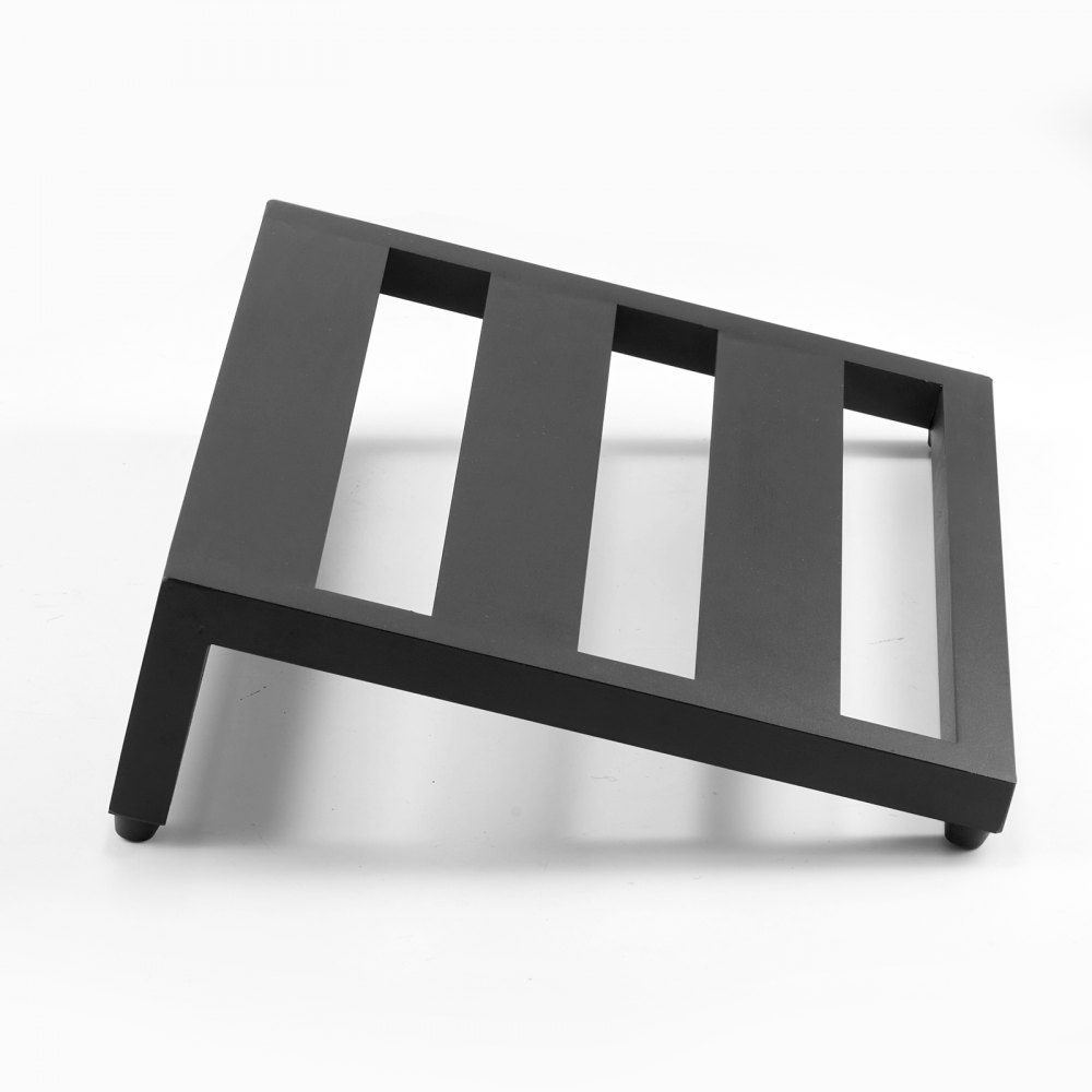 VEVOR pedał gitarowy 356x280mm stop aluminium 0,77kg super lekki pedał efektów gitarowych z torbą transportową wysokiej jakości solidny pasek na ramię zapinany na rzep miejsce na 8 pedałów gitarowych