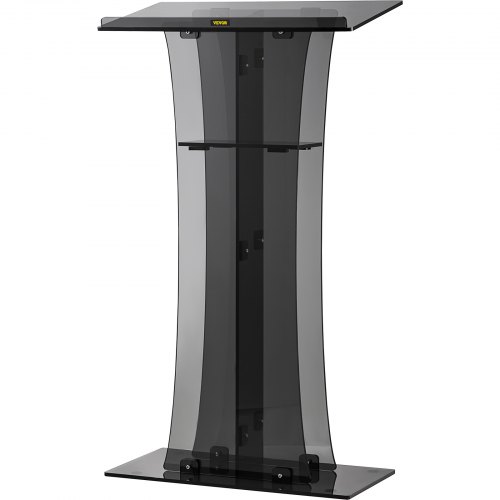 VEVOR biurko wysoki stolik wysoki 68x36x119 cm mównica mównica biurko akryl
