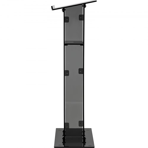 VEVOR biurko wysoki stolik wysoki 68x36x119 cm mównica mównica biurko akryl